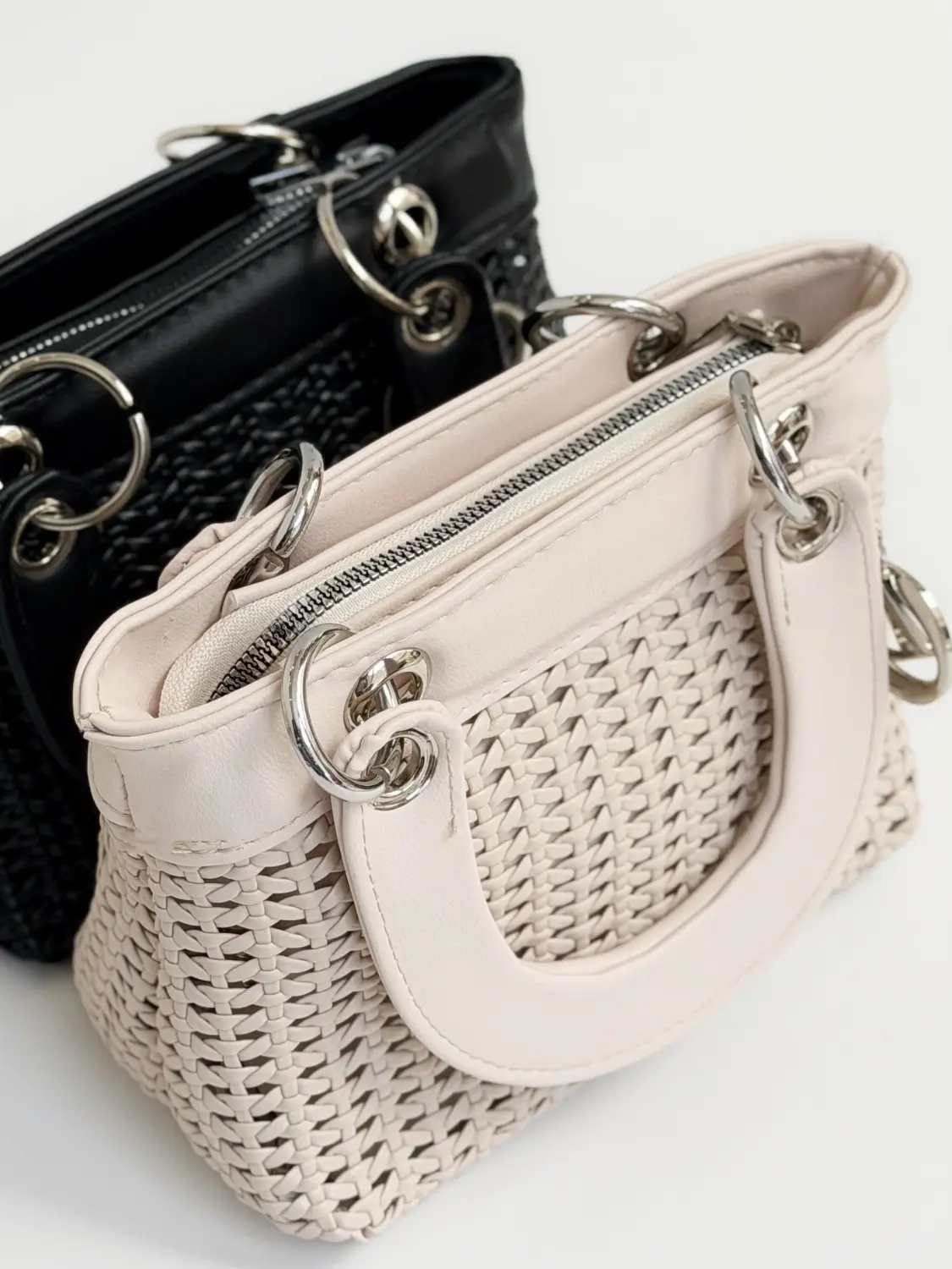 6843-کیف حصیری Dior